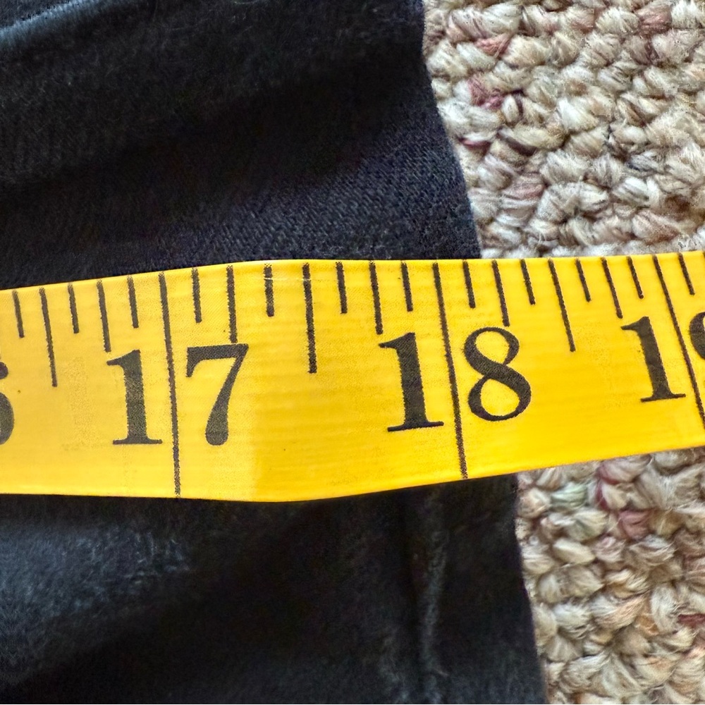 Talbots slim ankle black jeans 14p - Picture 6 of 9